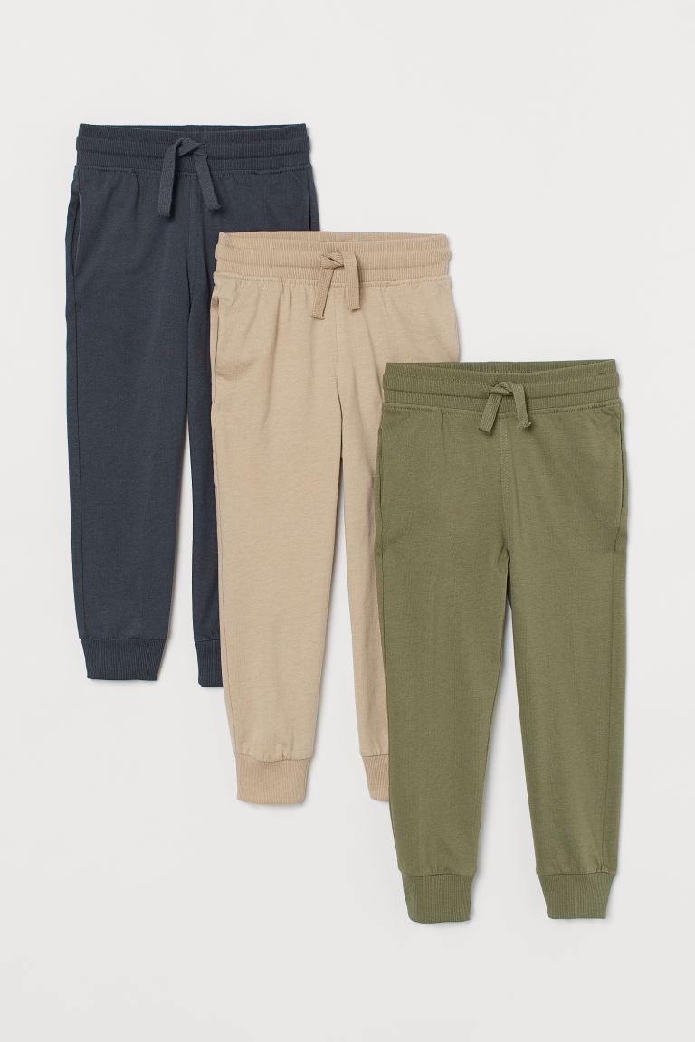 

Спортивні брюки (3 шт) H&M 8726 128 см 7-8 р Хакі/бежеві/темно-сині (P-6910806231293)