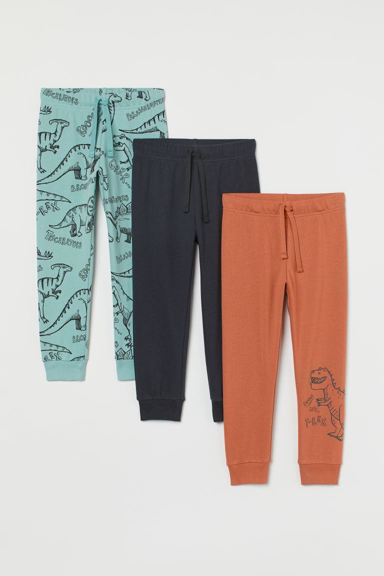 

Спортивні брюки (3 шт) H&M 6726 134 см 8-9 р Оранжеві/бірюзові/темно-сині (P-6910806231298)