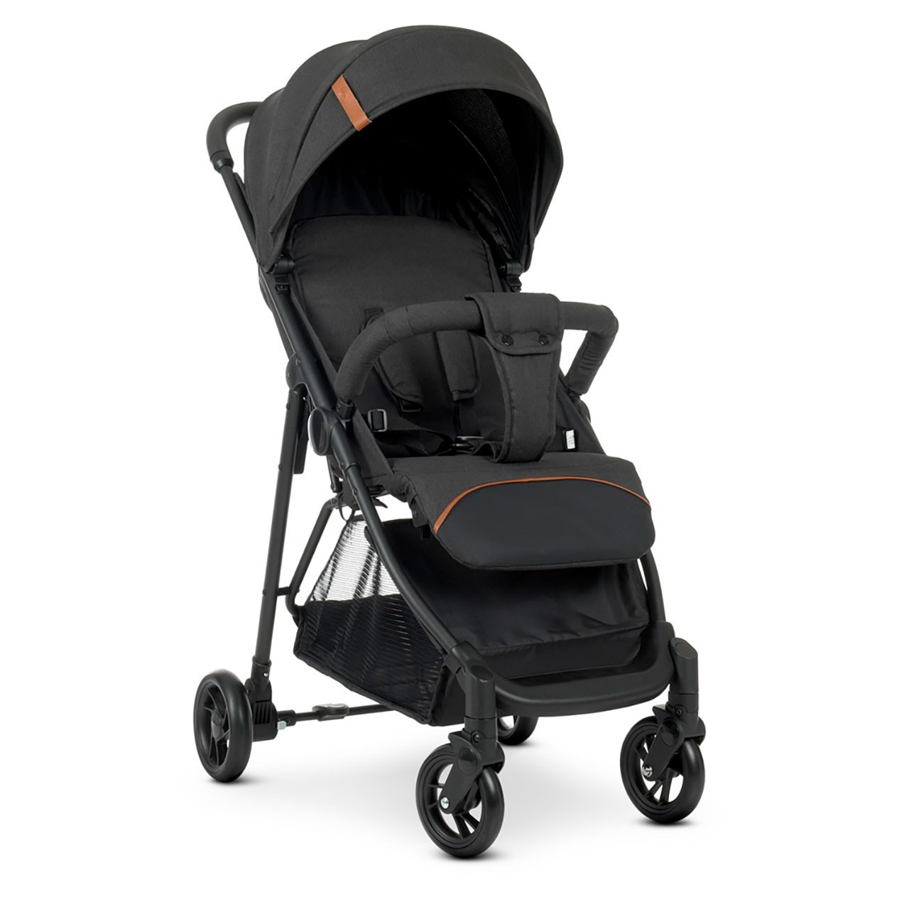 

Детская прогулочная коляска M 4249-2 Charcoal Gray книжка, ткань лен, нагрузка 25 кг Серая