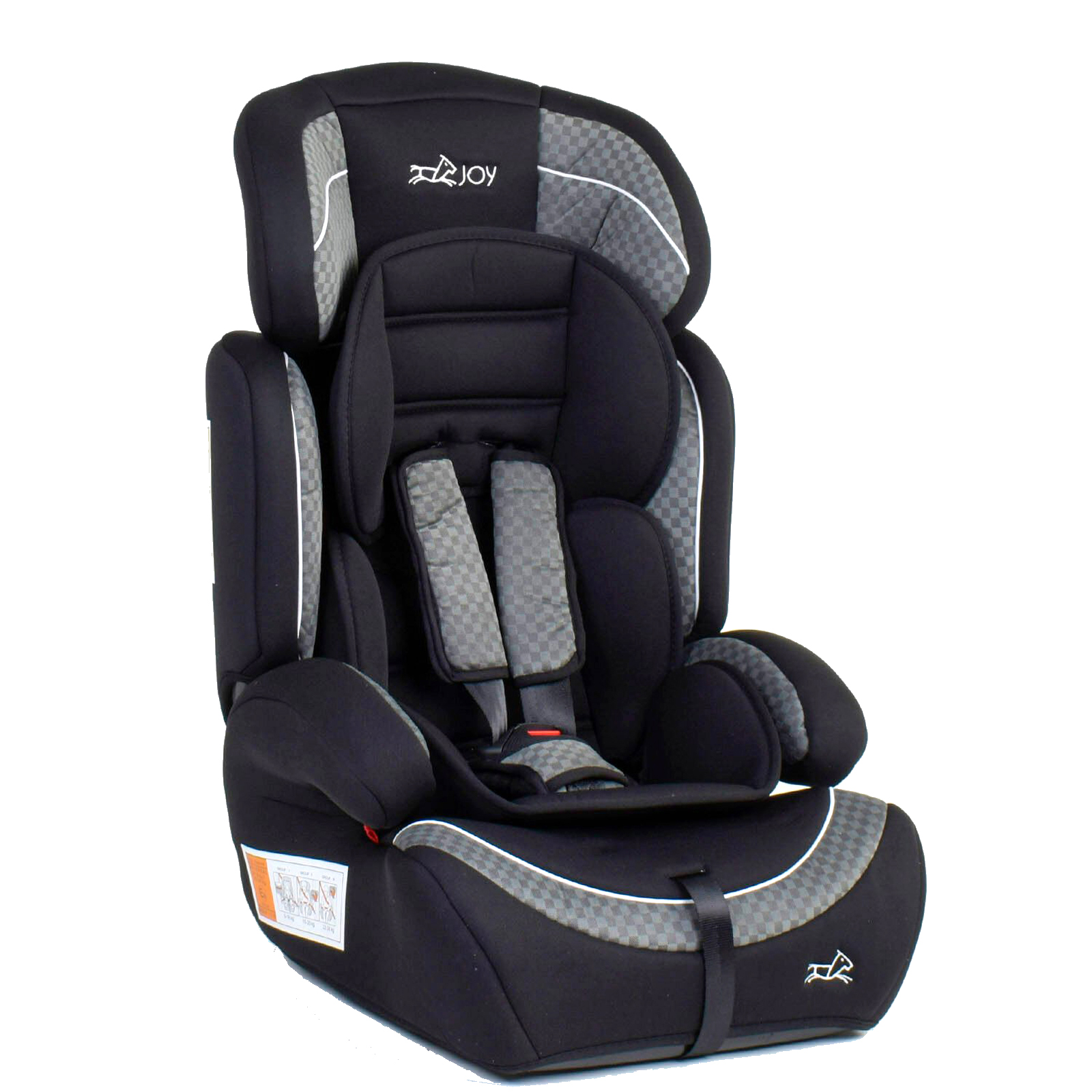 

Автокресло Joy 9–36 кг Черно-серый 6989176360061