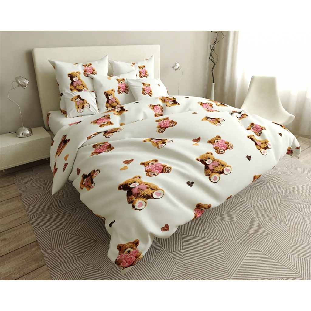 

Постельное белье MirSon Сатин Premium 22-1246 Love Berry Евро