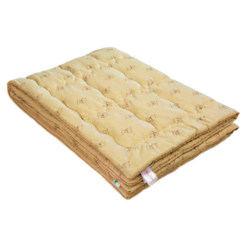

Одеяло MirSon шерстяное Gold Camel Hand Made 174 деми 220x240 см