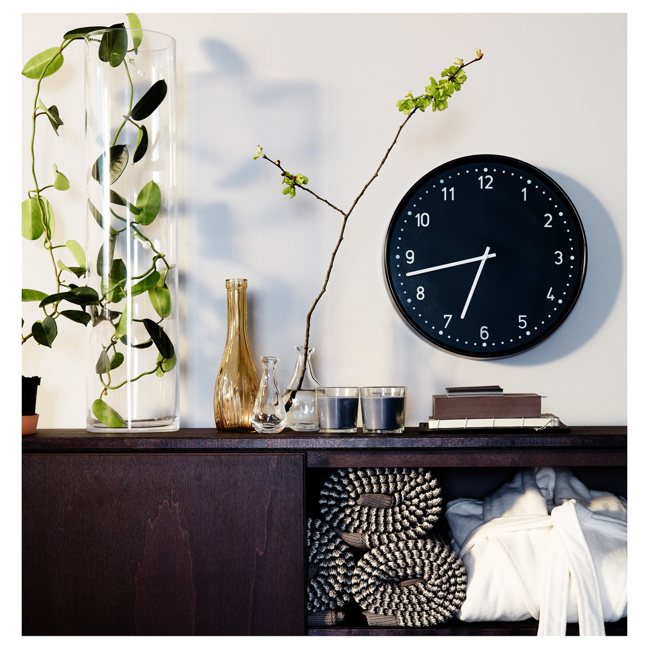 

Годинник BONDIS IKEA 701.524.67 чорний