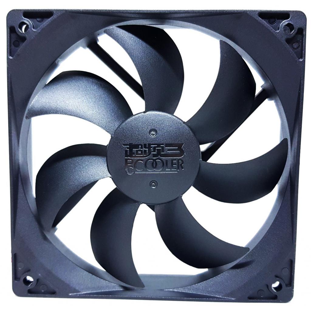 

Кулер для корпуса PcСooler F122 BLACK 2Pin