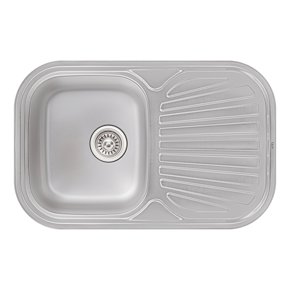 

Мойка Qtap 7448 Micro Decor 0,8 мм Кухонная C крылом (QT7448MICDEC08)