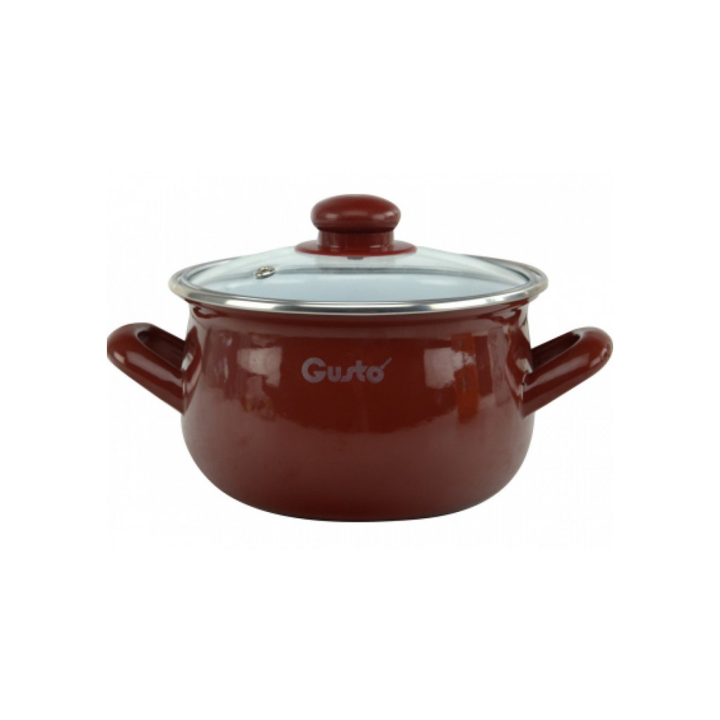 

Кастрюля Gusto GT-T-124-R Red 24 см 5,7 л