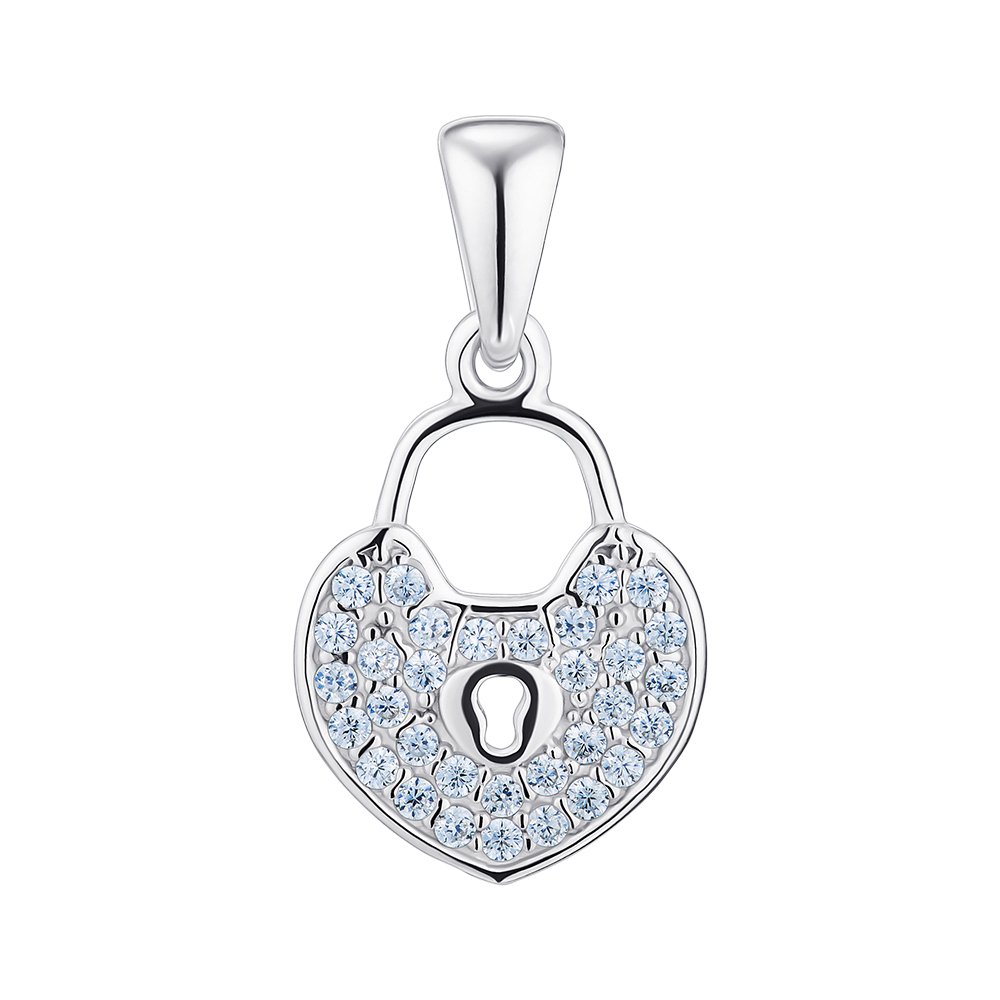 

Серебряный подвес с фианитами 000150589