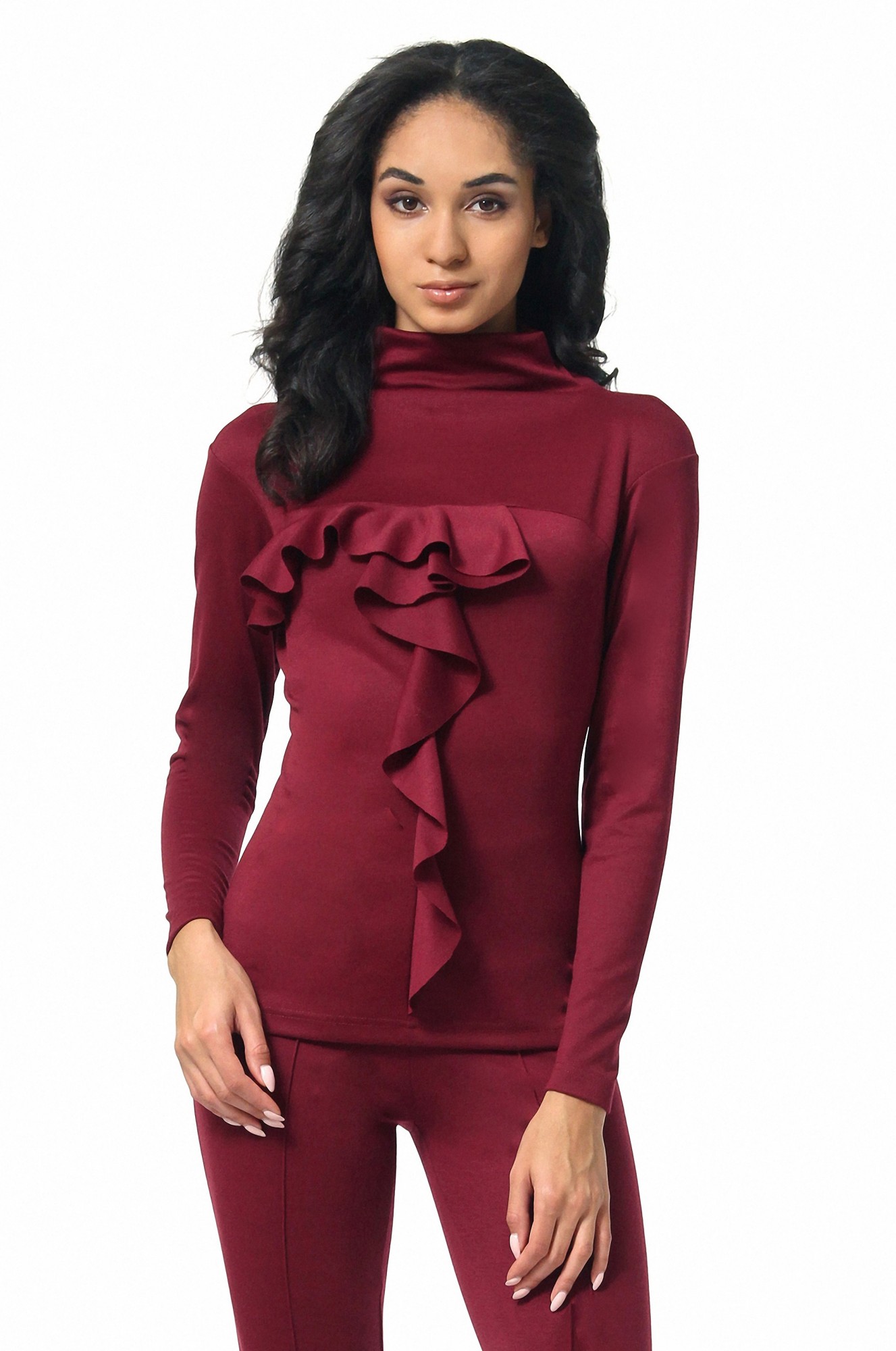 

Женский гольф FEM, Софи бордовый 2XL