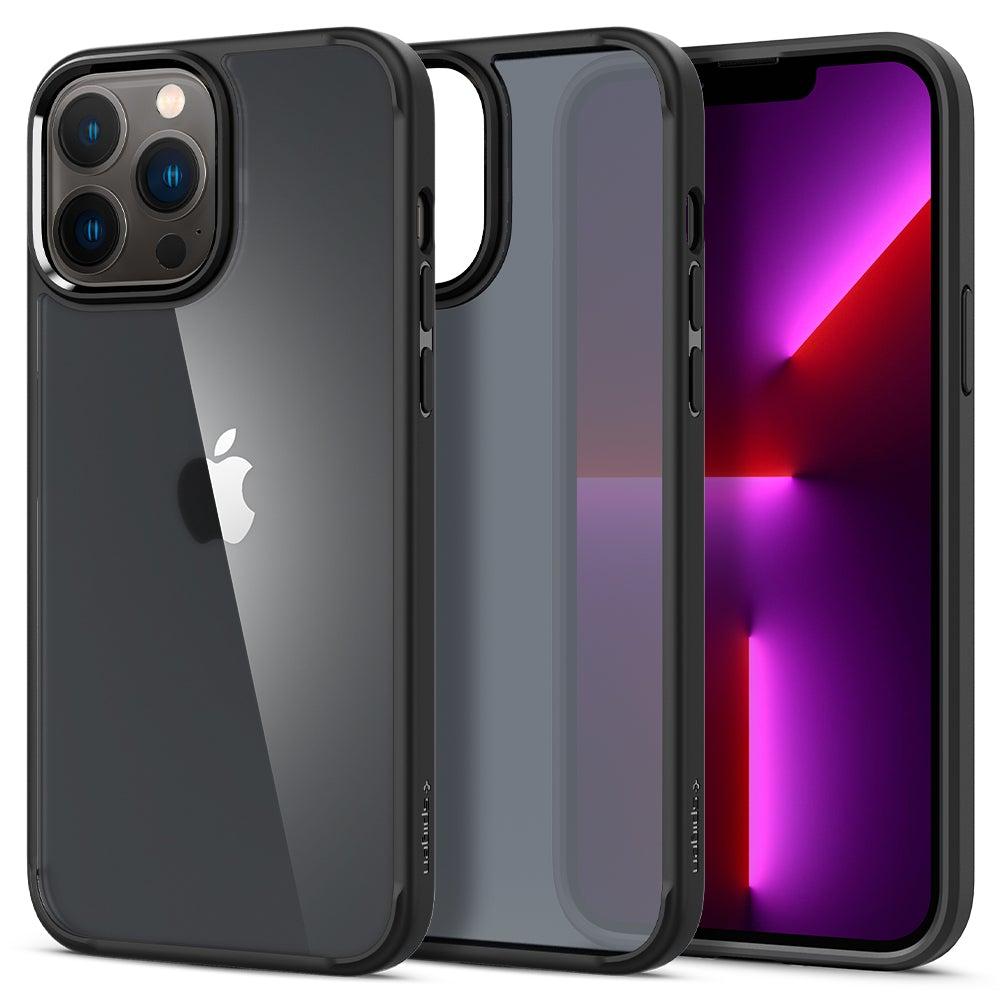 

Чехол Spigen Ultra Hybrid Matte для iPhone 13 Pro Max Frost Black