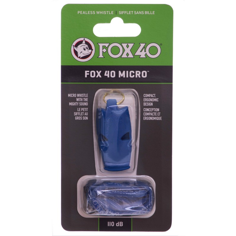 

Свисток судейский пластиковый WHISTLE MICRO SAFETY FOX40-9513