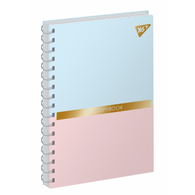 

Блокнот Yes А5/64 л дв.спираль "MY NOTEBOOK" линия (151616)