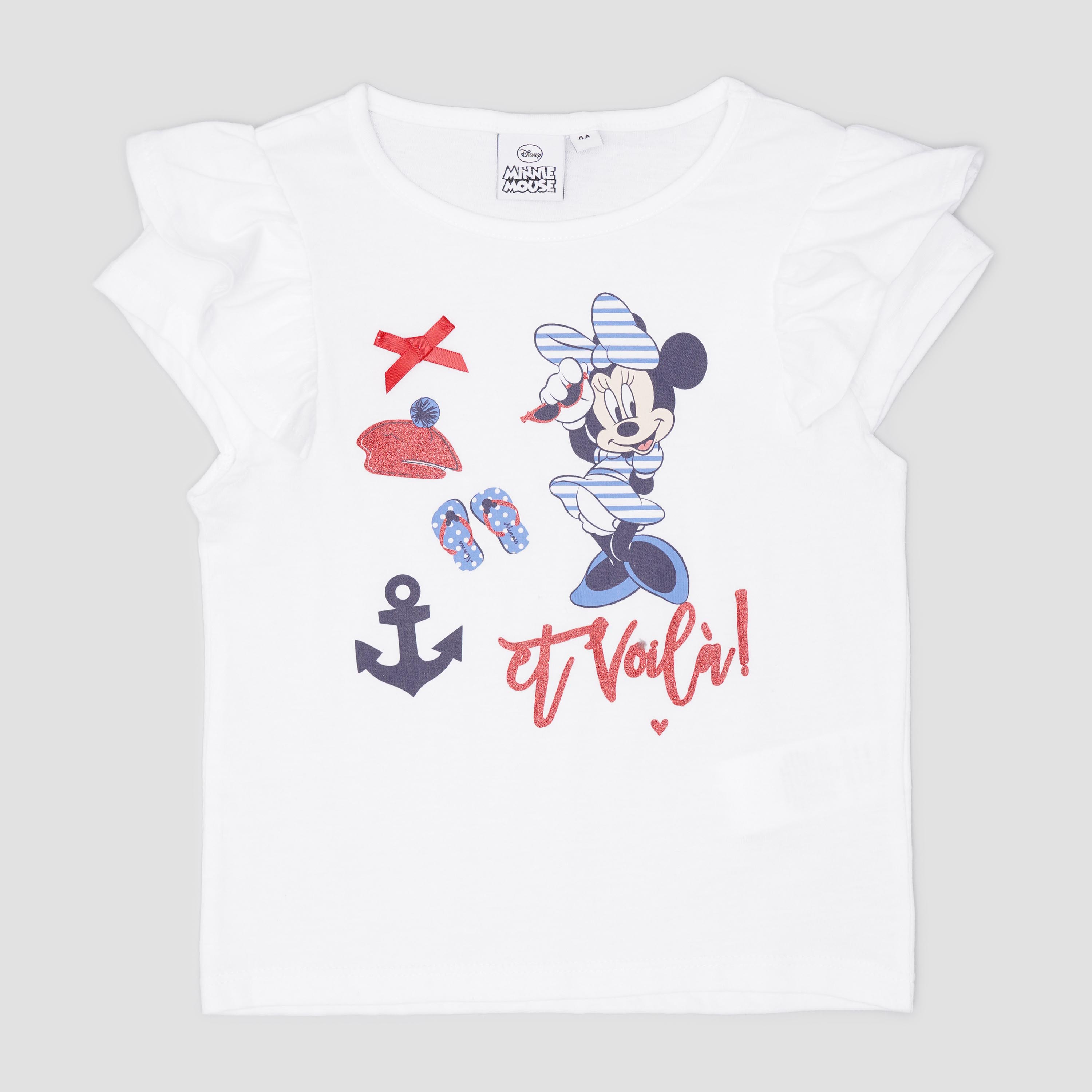 

Футболка Disney Minnie UE1100 128 см Белая (3609084829148)