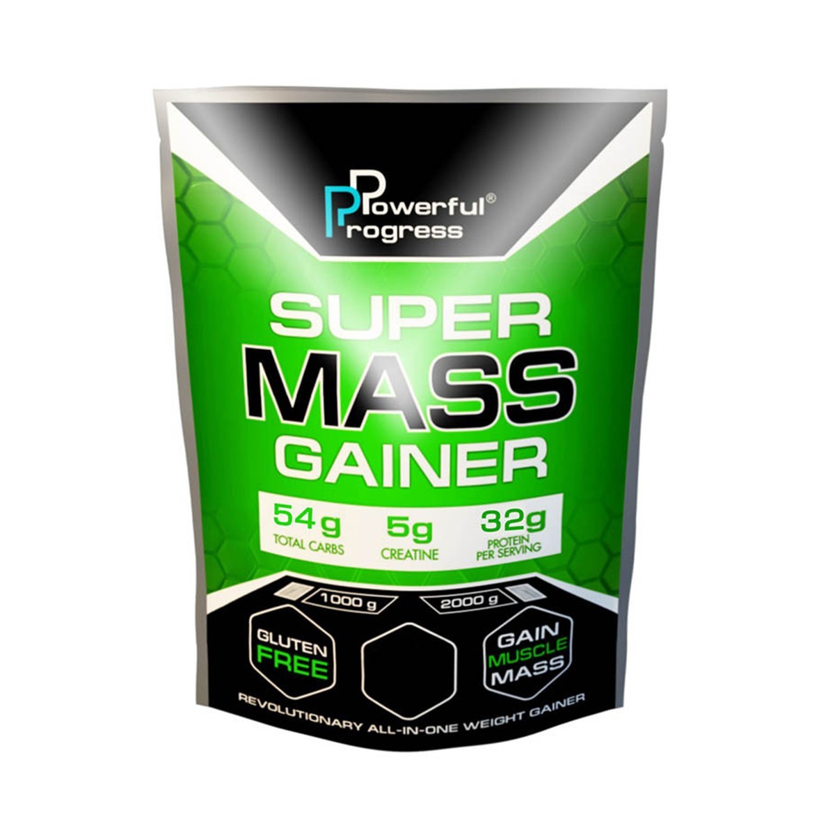

Гейнер Powerful Progress Super Mass Gainer 1000g Strawberry