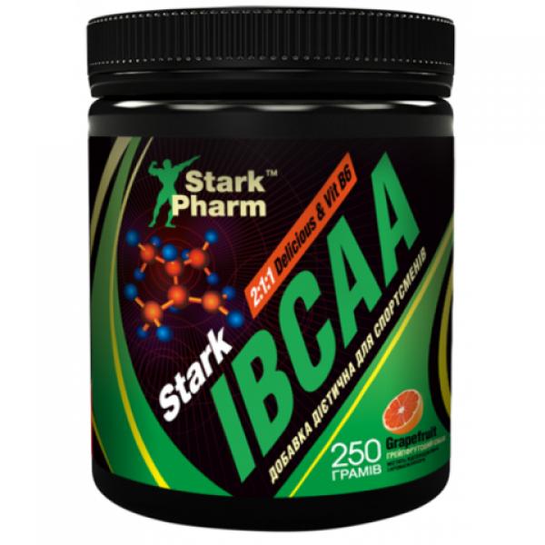 

Аминокислоты Stark Pharm Stark IBCAA 2 1 1 Vit B6 250g Grapefruit