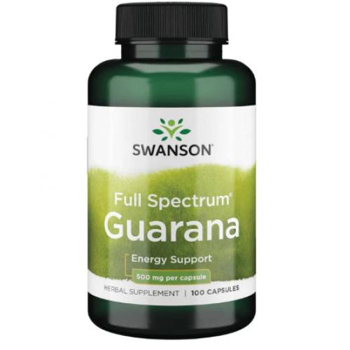 

Суперфуд Swanson Guarana 500mg 100caps