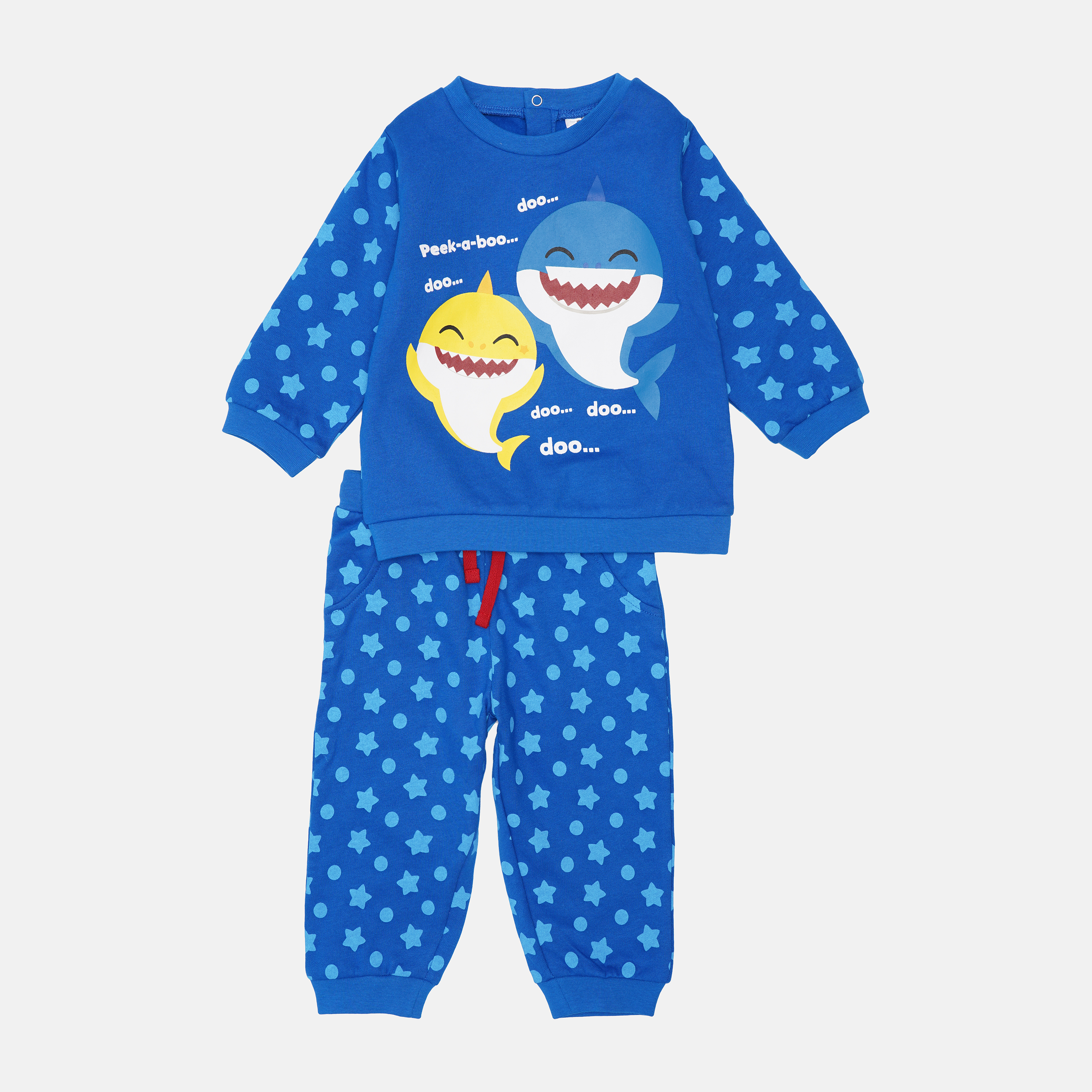 Акція на Спортивний костюм Disney Baby Shark 2200006327 86 см Синий (8427934476763) від Rozetka UA