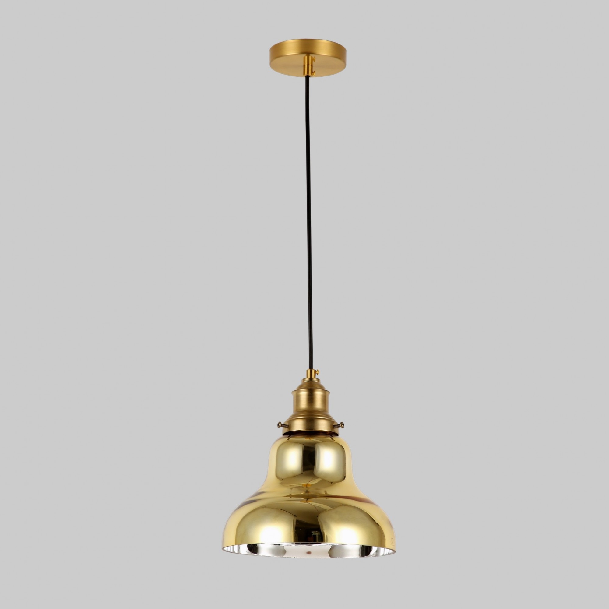 

Люстра LEVISTELLA Glass Bell подвесная золотая 15 см