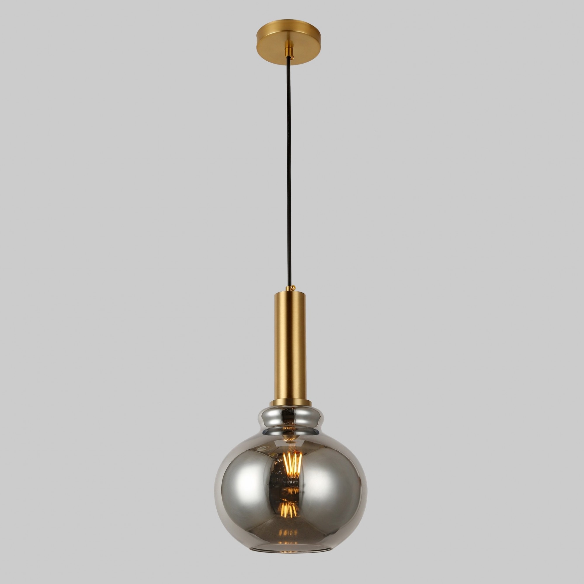 

Люстра LEVISTELLA Glass Sphere подвесная черная 19 cм