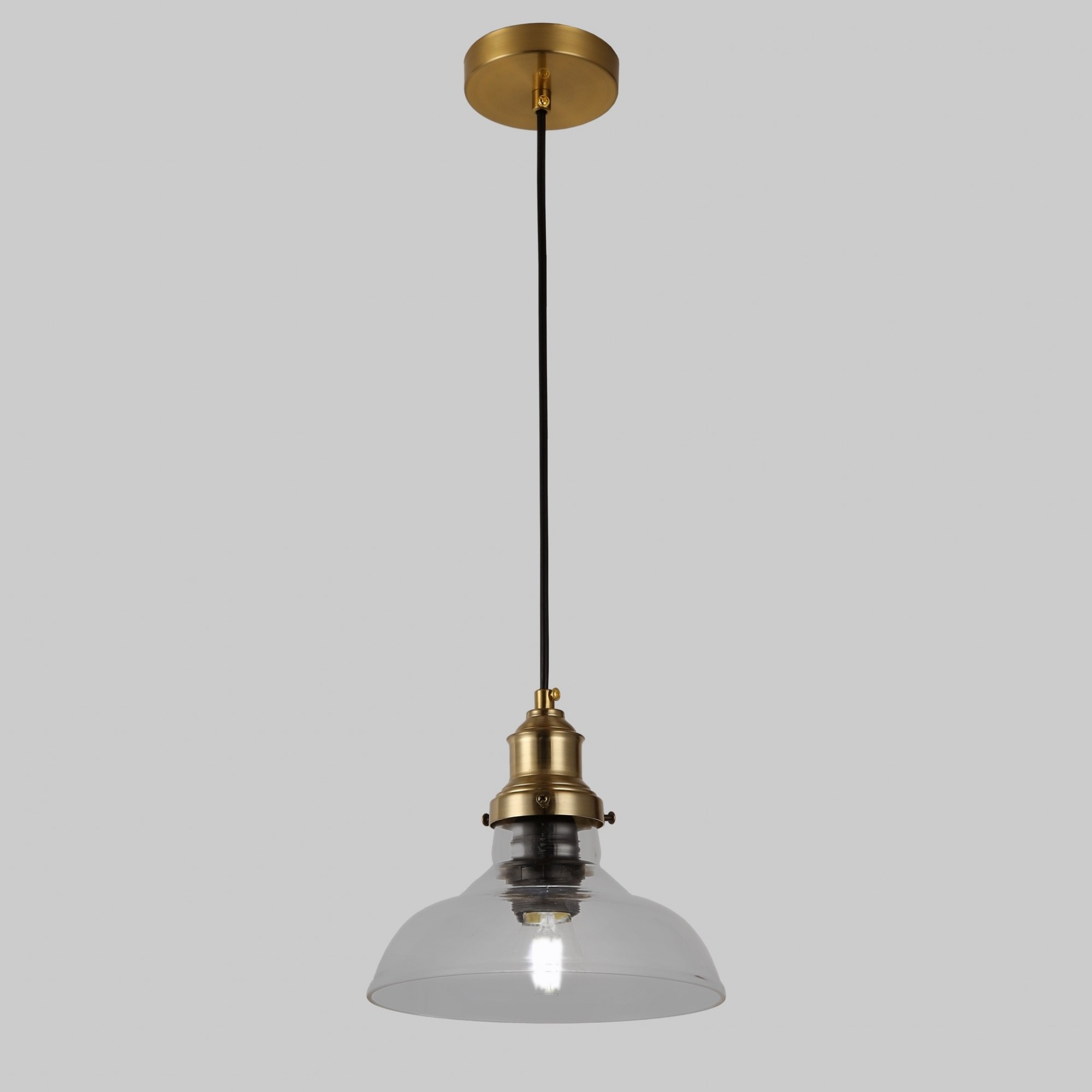 

Люстра LEVISTELLA Glass Bell подвесная прозрачная 12 см