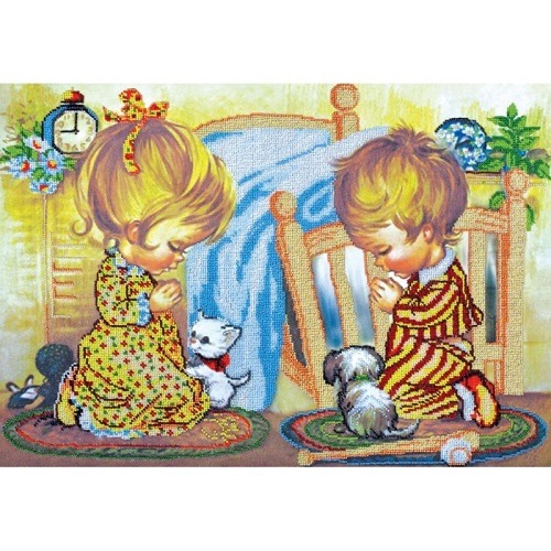 

Набор для вышивки МИКРОбисером на холсте АВМ-004 "Вечерняя молитва"