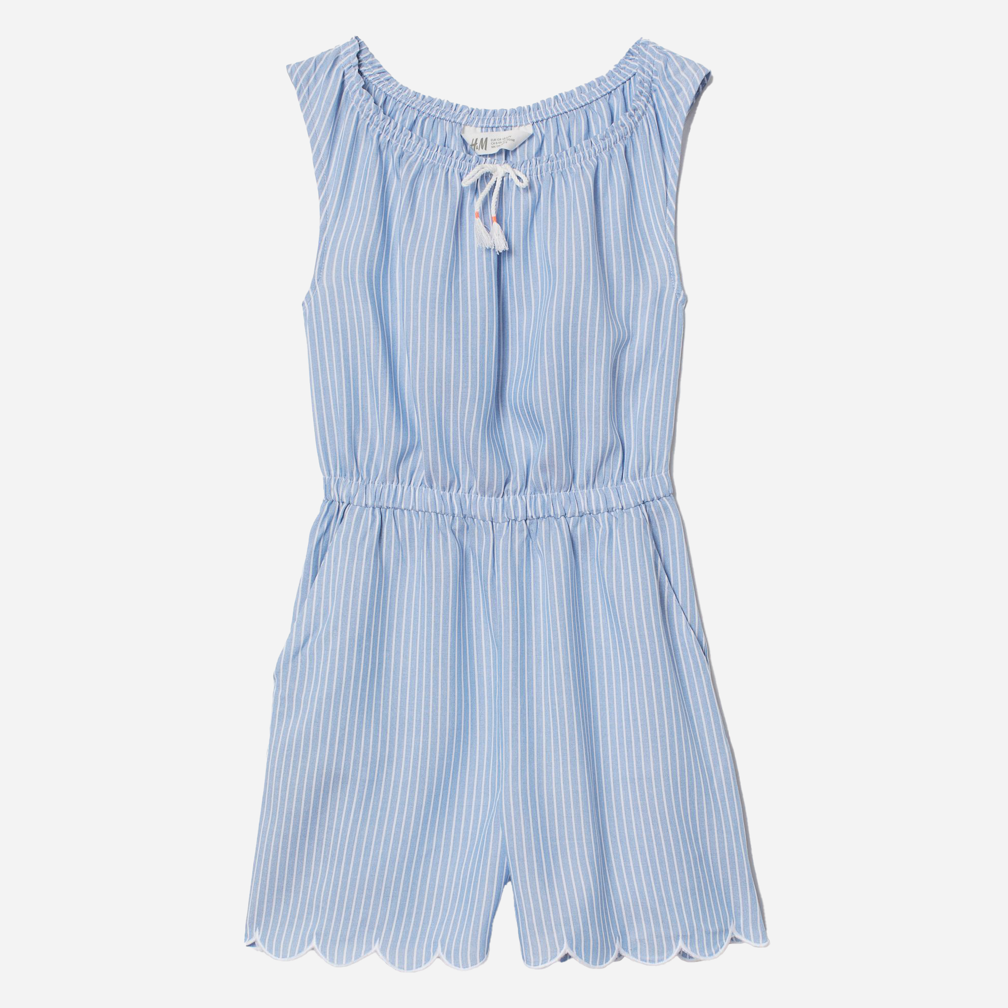 

Комбинезон H&M 060704890 146 см Голубой/Полоска