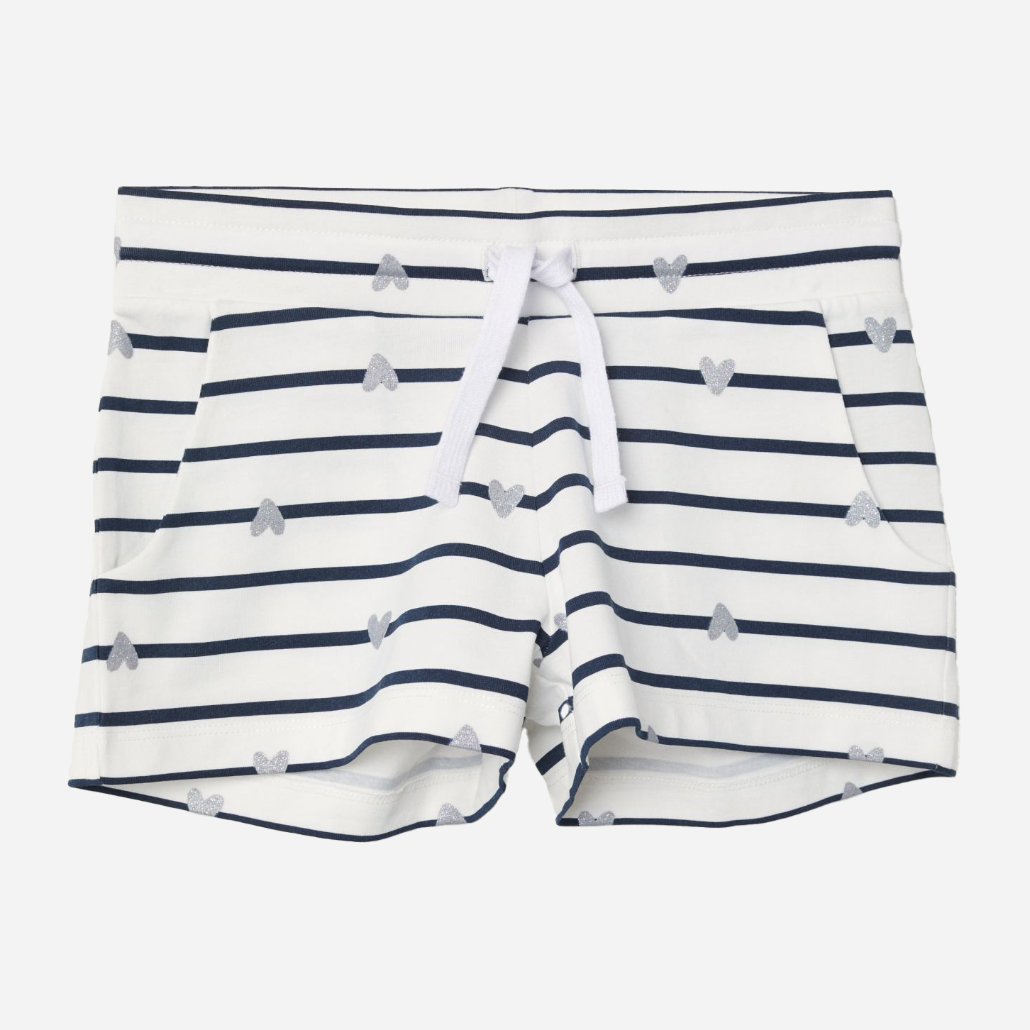 

Шорты H&M 060487800 158 см Белый/Полоска/Звезды