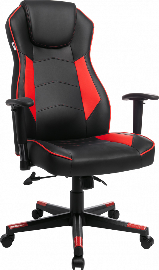 

Кресло для геймеров GT RACER X-2564 Черное с красным (X-2564 Black/Red)