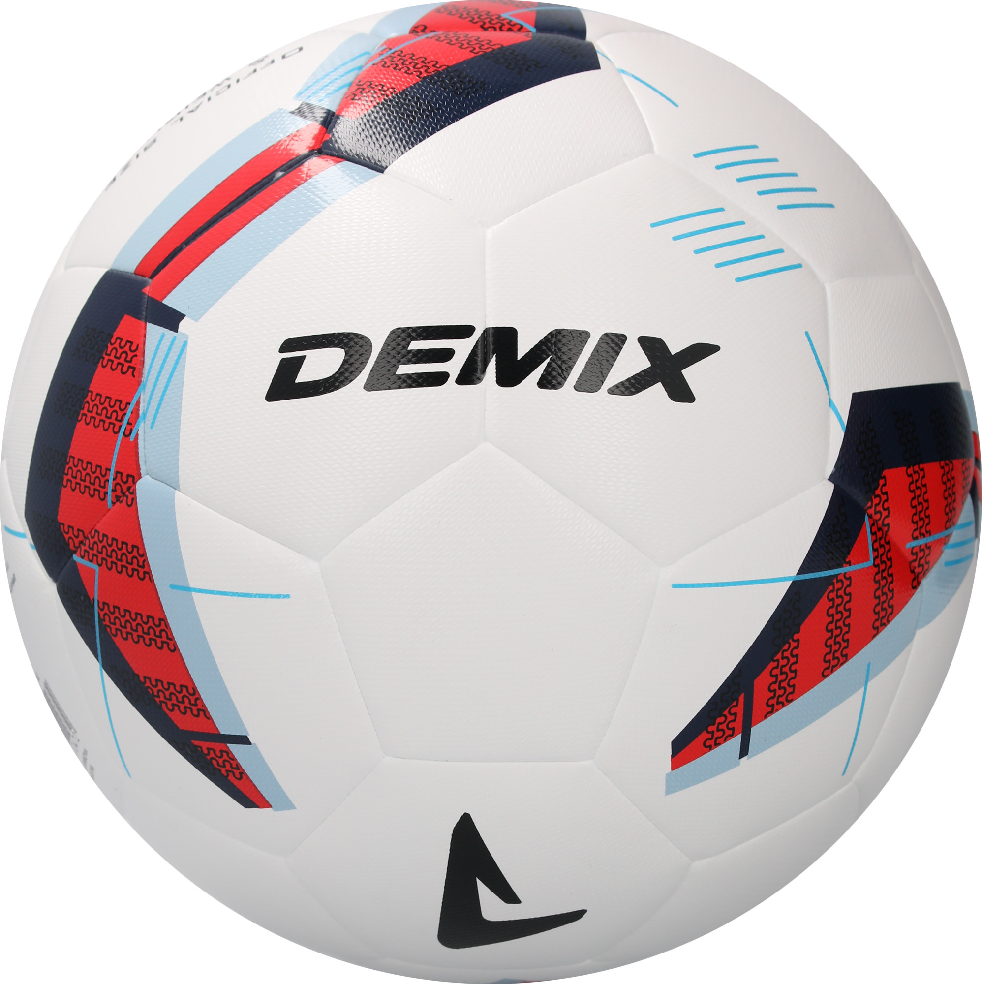 

Мяч футбольный (size 5, 68-70 см окружность) Demix Оранжевый с белым