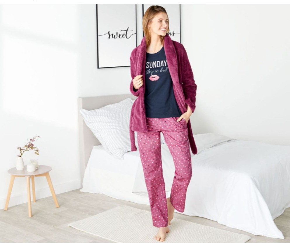 

Домашний костюм, пижама Esmara 1495  разноцветная, розовый, синий, Домашний костюм, пижама Esmara 1495 S разноцветная, розовый, синий