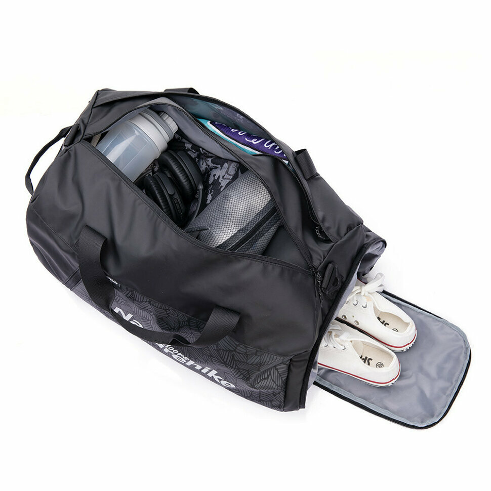 

Сумка спортивна Naturehike NH19SN002, Розмір L, чорний