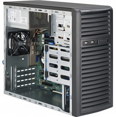 

Сервер Supermicro 5039C-i/E2224/16GB/SSD512Gb/HDD2Tb