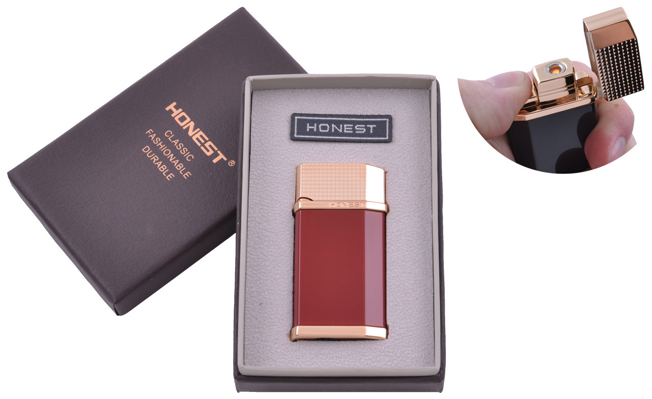 

Зажигалка подарочная Honest (Турбо пламя) №3537-1