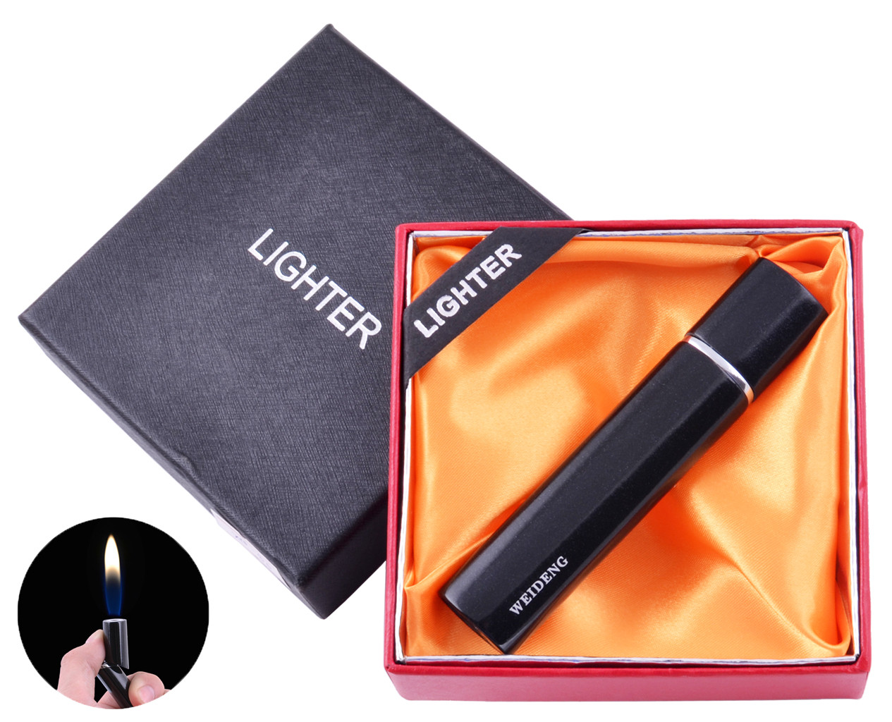 

Зажигалка в подарочной коробке Lighter (Обычное пламя) №XT-90-1
