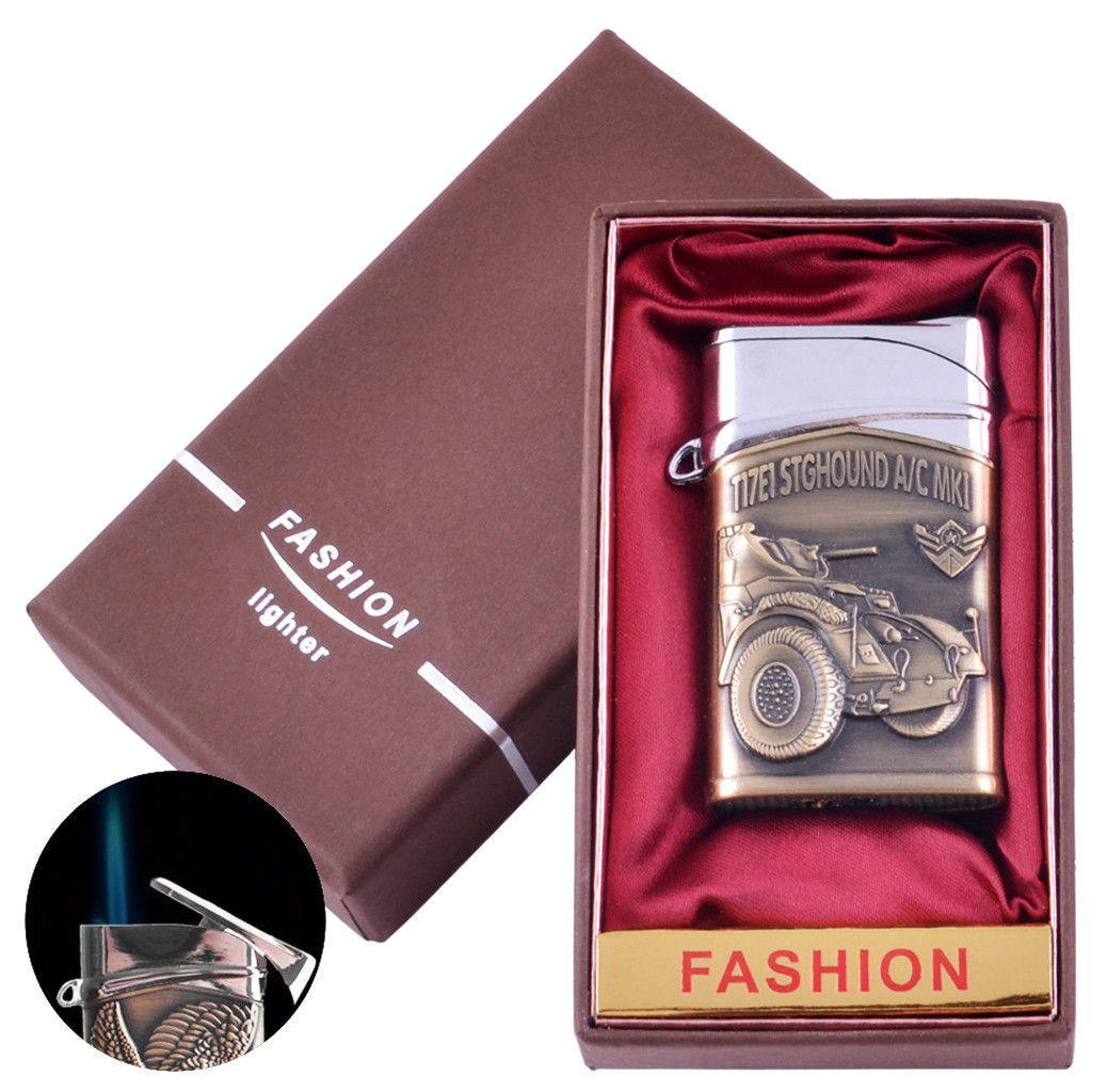 

Зажигалка в подарочной коробке FASHION (Острое пламя) №XT-79-2
