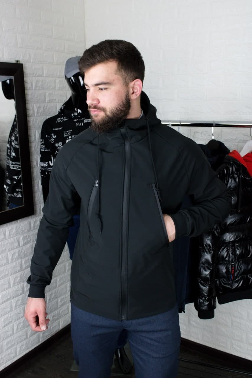 

Куртка R.A. Softshell  чёрная 1793, Куртка R.A. Softshell S чёрная 1793-S