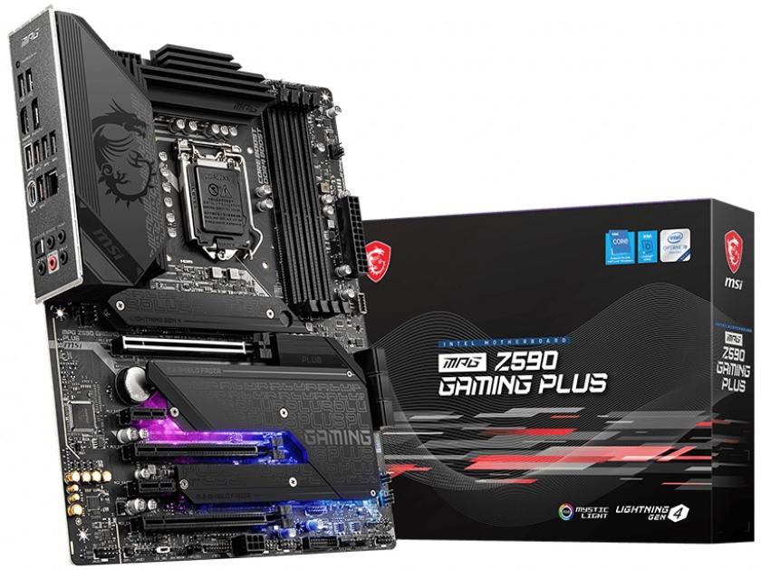 

Материнська плата MSI MPG Z590 GAMING PLUS