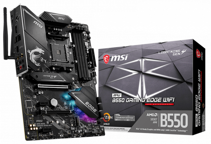 

Материнська плата MSI MPG B550 GAMING EDGE WIFI