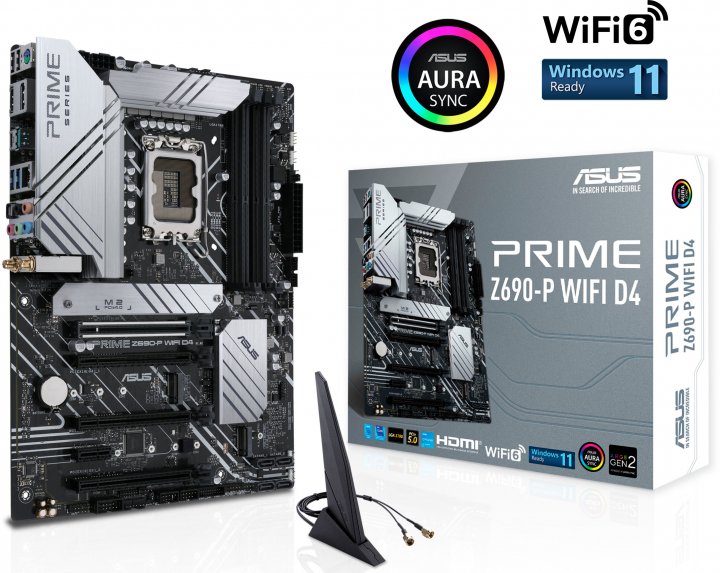 

Материнська плата ASUS PRIME Z690-P WIFI D4