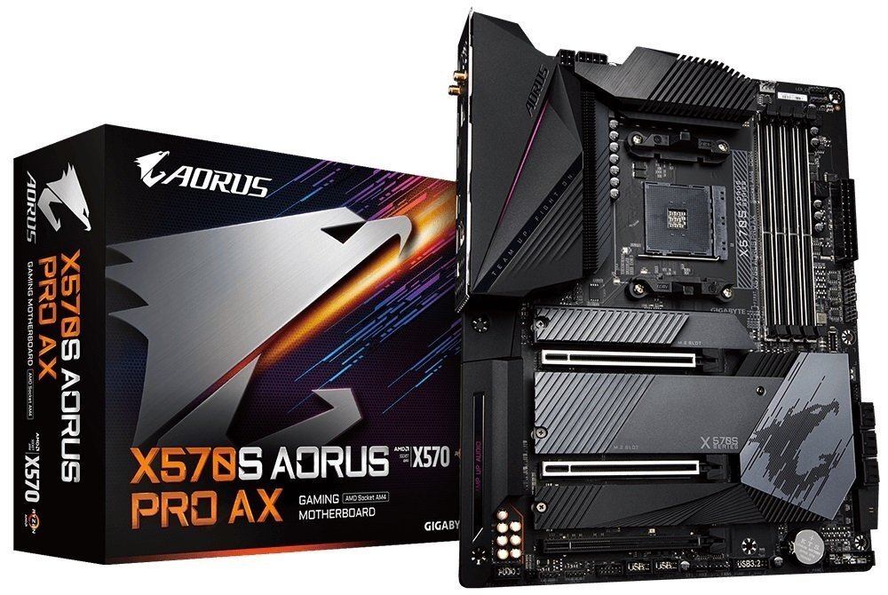 

Материнська плата GIGABYTE X570S AORUS PRO AX