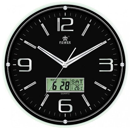 

Настенные часы Power PW543BLKS