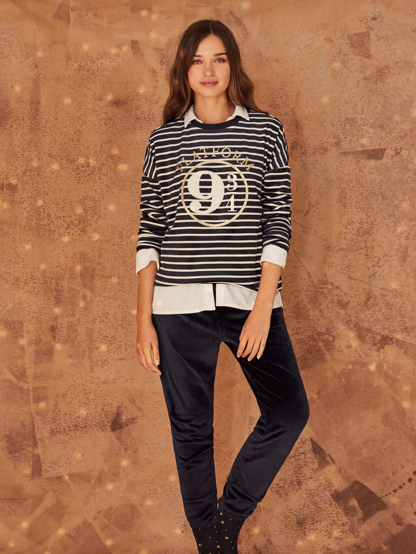 

Пижама (свитшот + брюки) Women'Secret 3132034-11  Синяя, Пижама (свитшот + брюки) Women'Secret 3132034-11 S Синяя