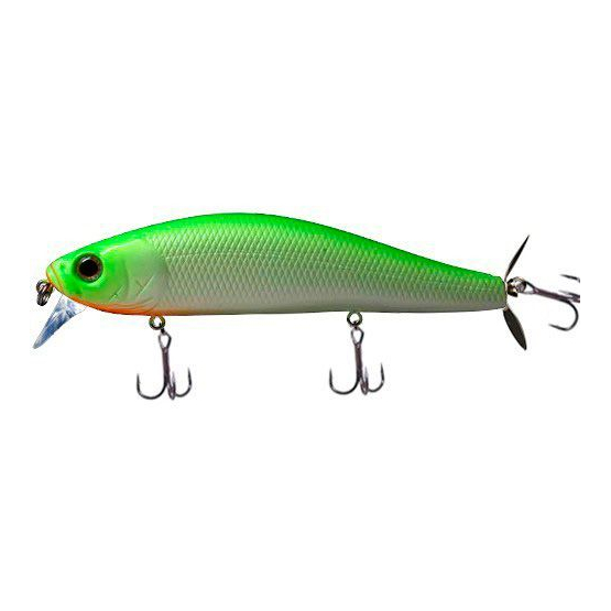 

Воблер Deps Spiral Minnow 120mm 25g №96 Green Back