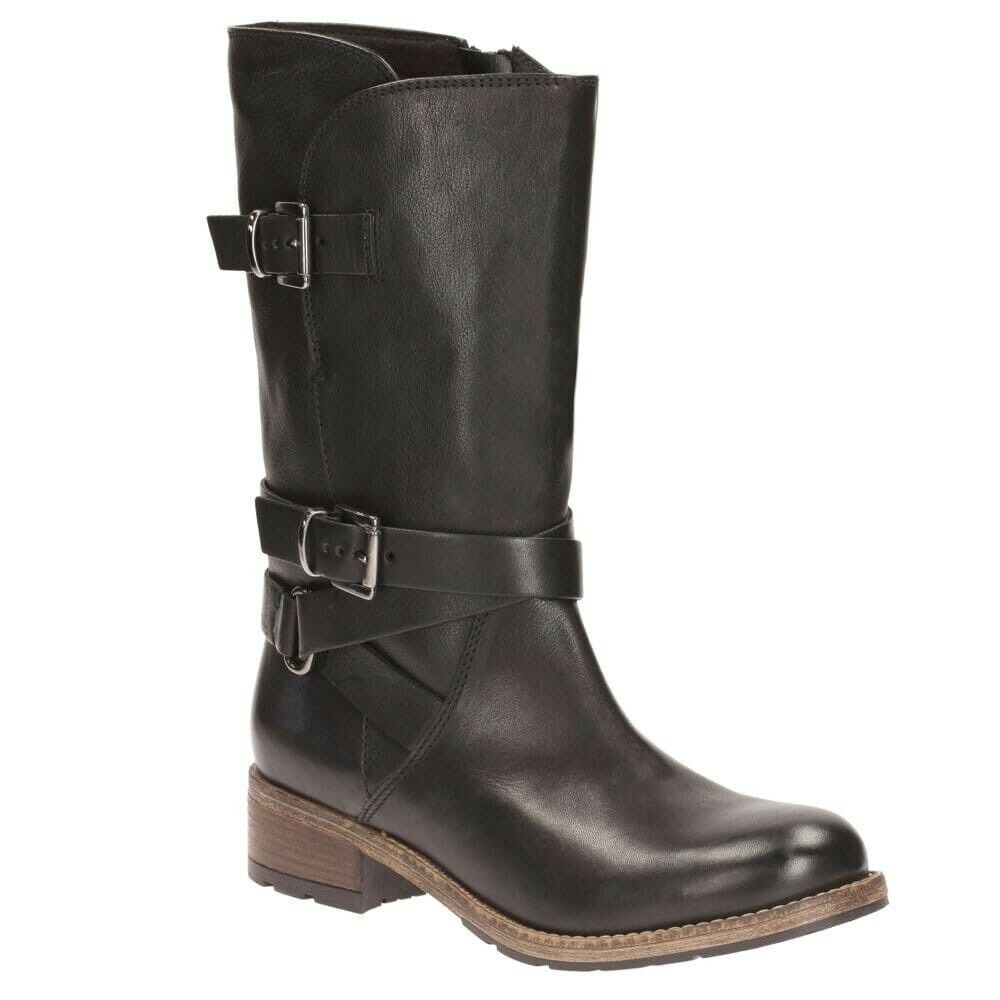 

Полусапоги Clarks Volara Melody 37,5р 23,5см Черные
