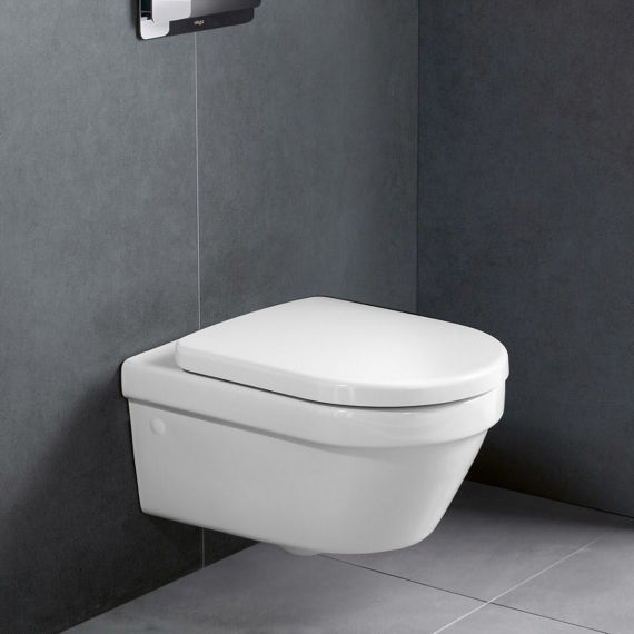 

4694HR01 COMBI-PACK DirectFlush настенный, горизонтальный выход (4694R001 + 98M9C101), белый альпийский