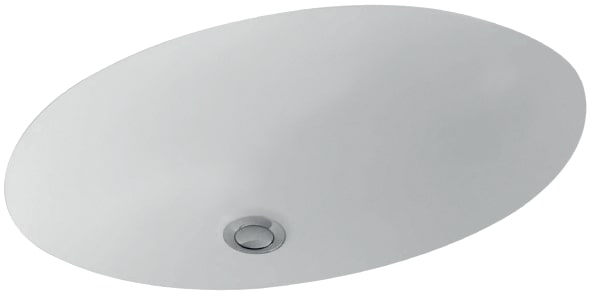 

61440001 Evana Встраиваемая раковина для установки под столешницу 615 х 415 мм