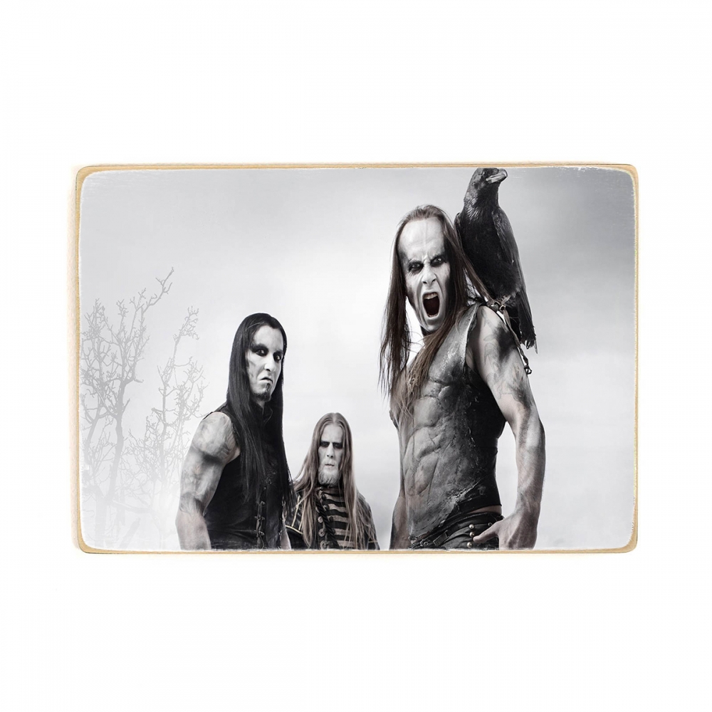 

Деревянный постер Музыка Behemoth группа. Nergal . Блэк метал. Бегемот. А2