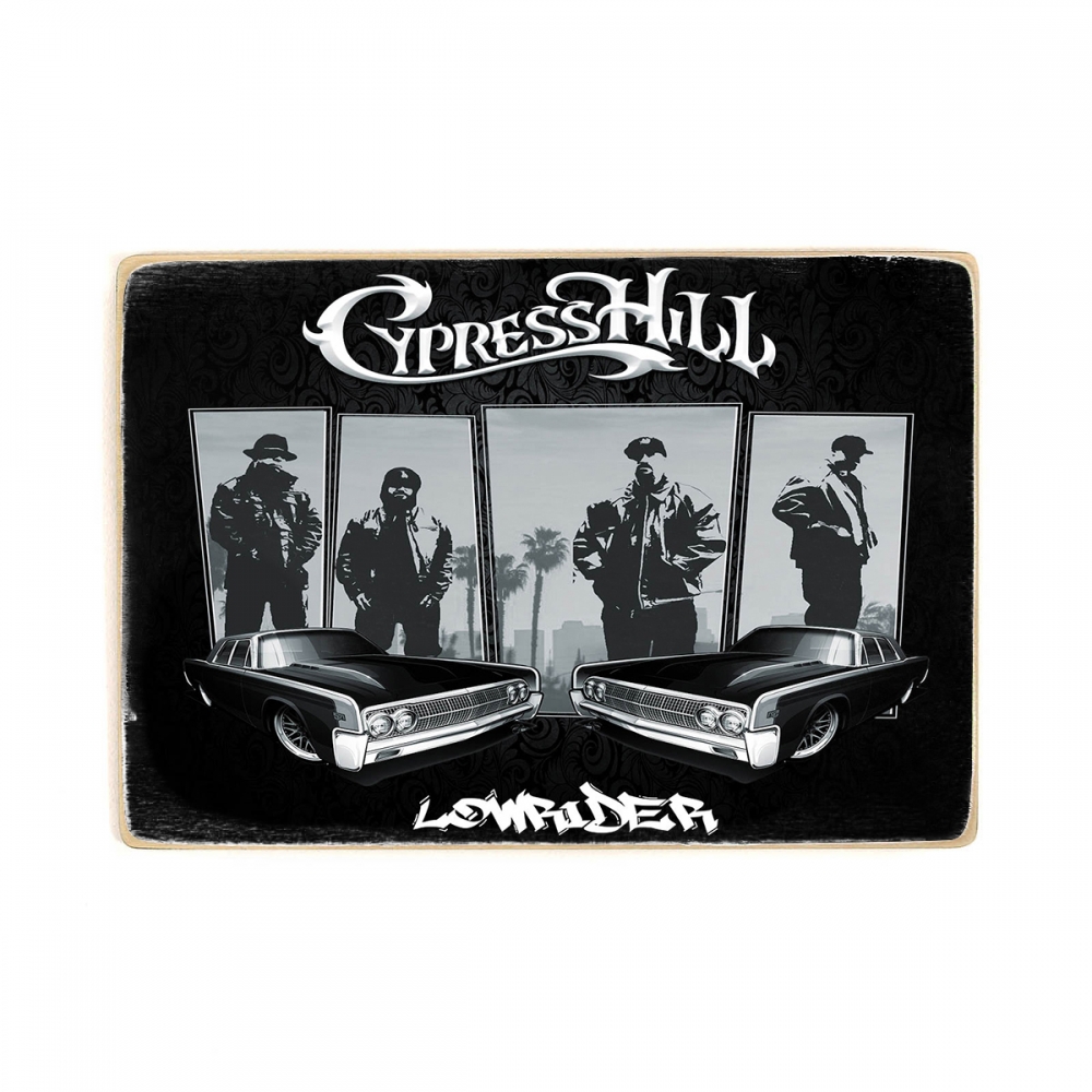 

Деревянный постер Музыка Cypress Hill, сайпрес хилл. Rap music. состав А2