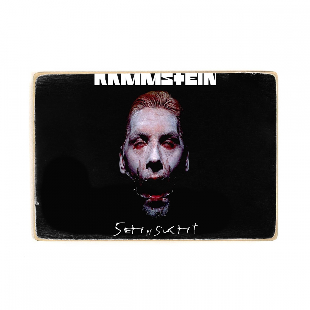 

Деревянный постер Музыка Rammstein - Sehnsucht. , рамштайн, Тилль Линдеманн А1