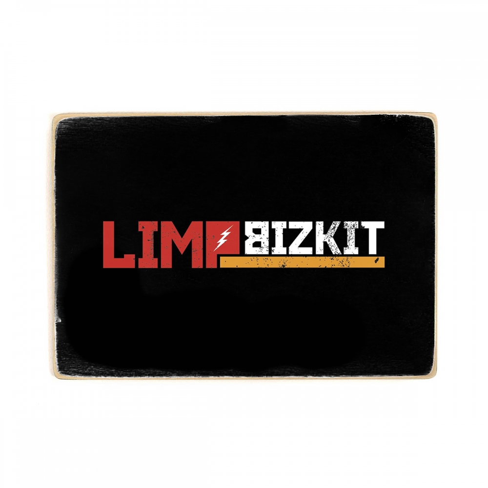 

Деревянный постер Музыка Limp Bizkit А2