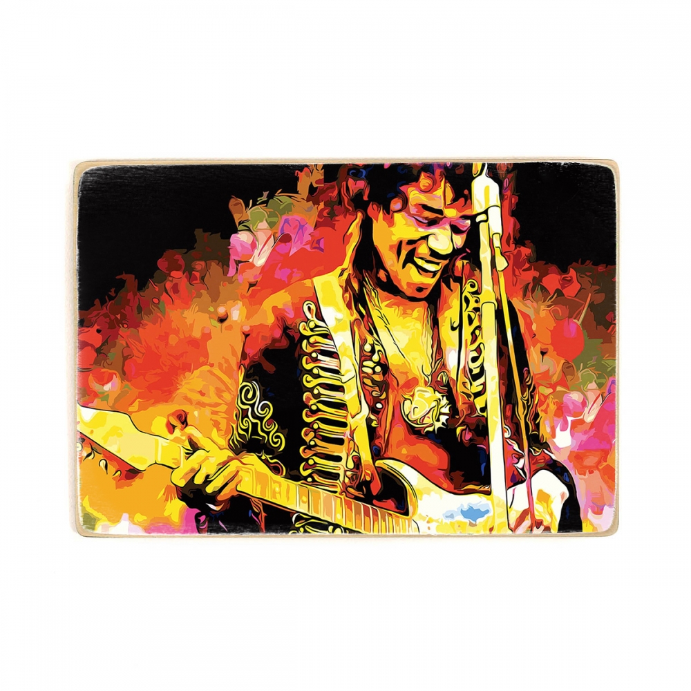 

Деревянный постер Музыка Jimi Hendrix, Джими Хендрикс. вудсток А2